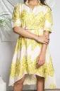 Sundowner Story – Shirt Dress (Pale lime)